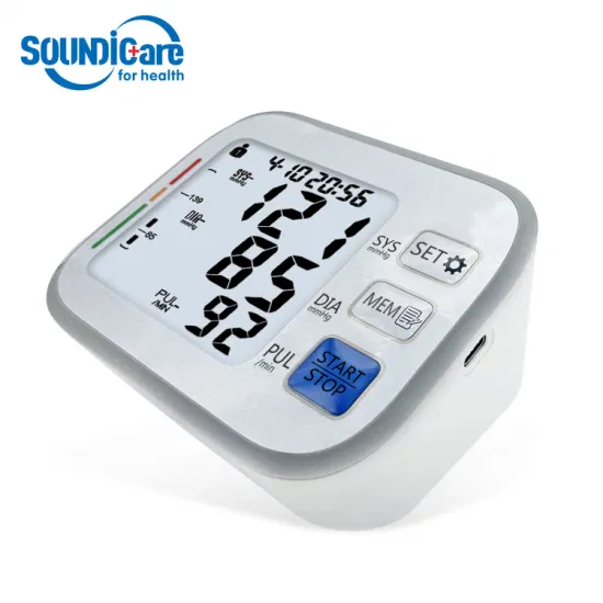 Dispositif médical LCD numérique Bp moniteur sphygmomanomètre Bluetooth Imt tensiomètre