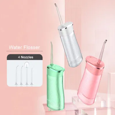 Irrigateur buccal électronique de voyage, sans fil, étanche, Mini fil dentaire Portable pour blanchir les dents, hydropulseur