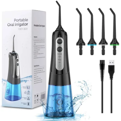 Irrigateur d'eau buccal Portable, fil dentaire sans fil, sans fil